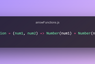 How Javascript Arrow functions make life easy