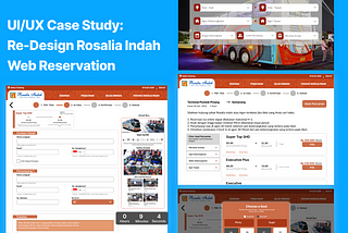 UI/UX Case Study: Re-Design Rosalia Indah Web Reservation