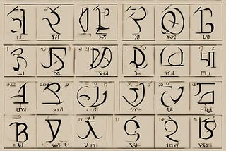 The Complete Hebrew Alphabet — Numerical Values