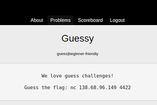 Guessy challenge writeup wtftime CTF