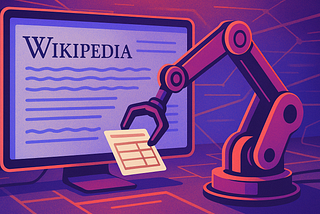Scraping Wikipedia for knowledge graphs