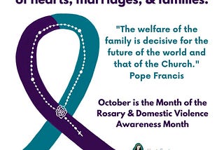 Domestic Violence Awareness Rosary Campaign