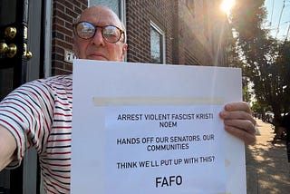 Quick Note: The Fascists Have Assaulted A United States Senator. Post Your Outrage — NOW!