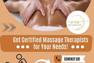 Get Experienced Massage Therapists Today!