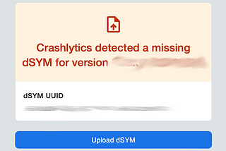 Fix “Crashlytics detected a missing
dSYM for version …” error by auto uploading dSYM files for…