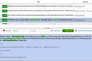 Machine Learning Algorithms are Confused by Records Without an Abstract, Clinical Trial Registry…