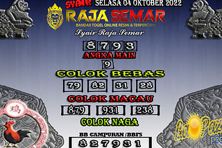 PREDIKSI ANGKA TOGEL AKURAT LAPAZ 04/10/2022