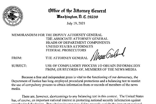 More robust shield laws are required to protect watchdog reporting.