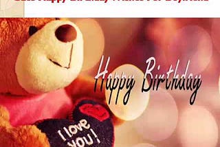 Happy Birthday Wishes for BoyFriend Happy birthday Whatsapp, Animation, Message, Greetings video