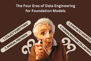 The Four Eras of Data Engineering for Foundation Models