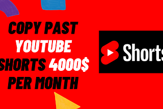 How to make money on youtube shorts without making videos