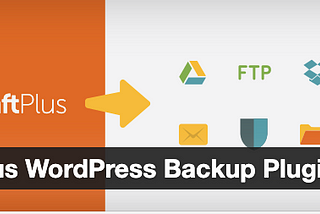Using UpdraftPlus to backup a WordPress site