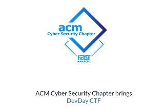Developers Day CTF Walkthrough