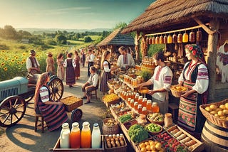 Secrets of Milk and Honey Ukraine’s Hidden Market Treasures, Milk