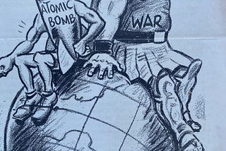 Atom bomb v. War