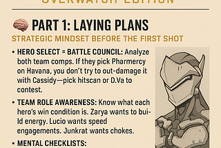 The Art of War: Overwatch Edition