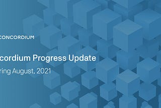 Concordium Progress Update — New partnerships, events and more! 🚗
