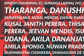 Sri Lanka announce 15-man squad, Dinesh Chandimal to lead