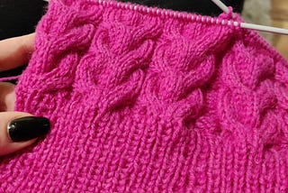 Unrelated to books: Knitting for Christmas