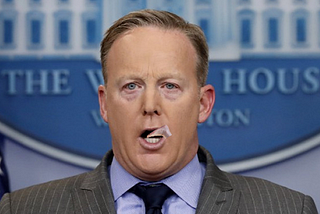 Sean Spicer Has Third Foot Surgically Implanted Inside Mouth