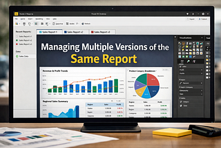Managing Multiple Versions of the Same Power BI Report: A Practical Guide to Version Control…