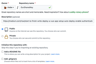 Start to Finish — Write & Deploy a Vue App, setup Auto-deploy, Enable Authentication, link a…