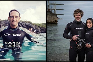 World champions in freediving unite their efforts to protect and rehabilitate coral reefs