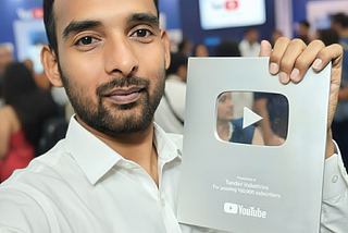 RK Gupta Govind Receives YouTube Silver Play Button for Tandav Industries