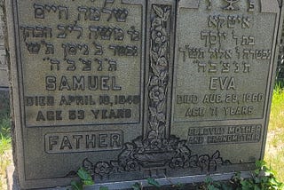 Discovering the Graves of My Ancestors: Sam and Chana Kaplan