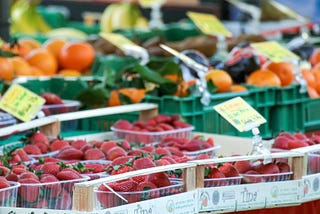 Seasonal and Local Shopping — More or Less