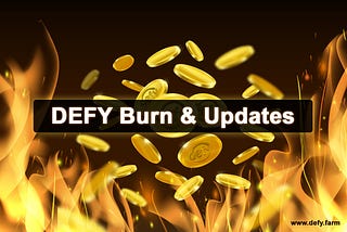 DEFY V2 Burn and more Updates