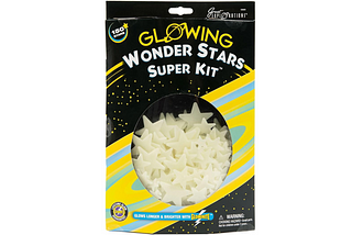 Great Explorations Wonder Stars Super Kit — Glow in the Dark Ceiling Stars