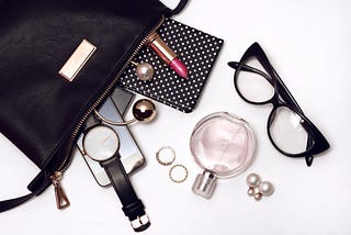 What’s in your classy handbag…