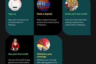 FREE CREDIT NEW REGISTER ONLINE CASINO MALAYSIA 2024 | Register Now!