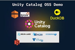 Unity Catalog OSS with Hudi, Delta, Iceberg, and EMR + DuckDB