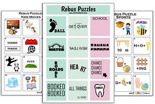 The Ultimate Guide to Rebus Puzzles: Printables, Tips, and Answers!