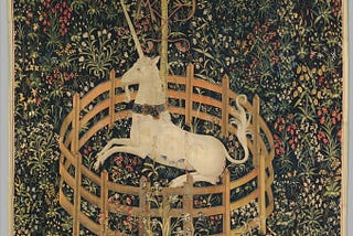 How could A.I. restitch the Unicorn Tapestries?