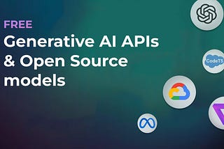 Top Free Generative AI APIs, Open Source models, and tools | Eden AI