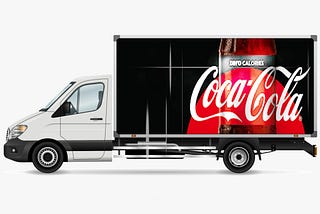 Coca Cola Truck Wrap