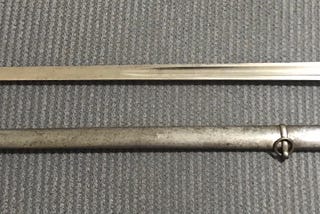 A (probably) Reeves-Wilkinson undecorated sword of exciting provenance