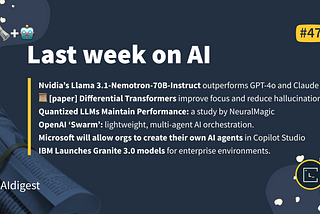 Last Week on AI — no.47