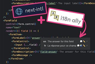Effortless i18n translations in next.js and VSCode