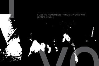TVO — I Like To Remember Things My Own Way