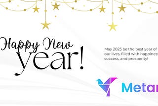 Wishing you a Happy and Prosperous New Year to you All ! -Metarri