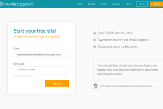 How we improved a SaaS conversion funnel and reduced the bounce rate by 42,64%
