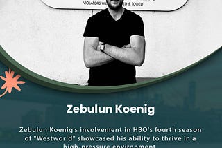 Zebulun Koenig | Executive Assistant/Coordinator — Entertainment | Los Angeles, CA