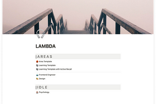 LAMBDA: Setting up a digital learning environment