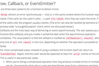 Pitfalls of Node.js