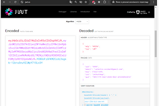 JWT Auth token