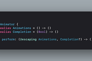 Animator: easy trick to make UIKit animations reusable